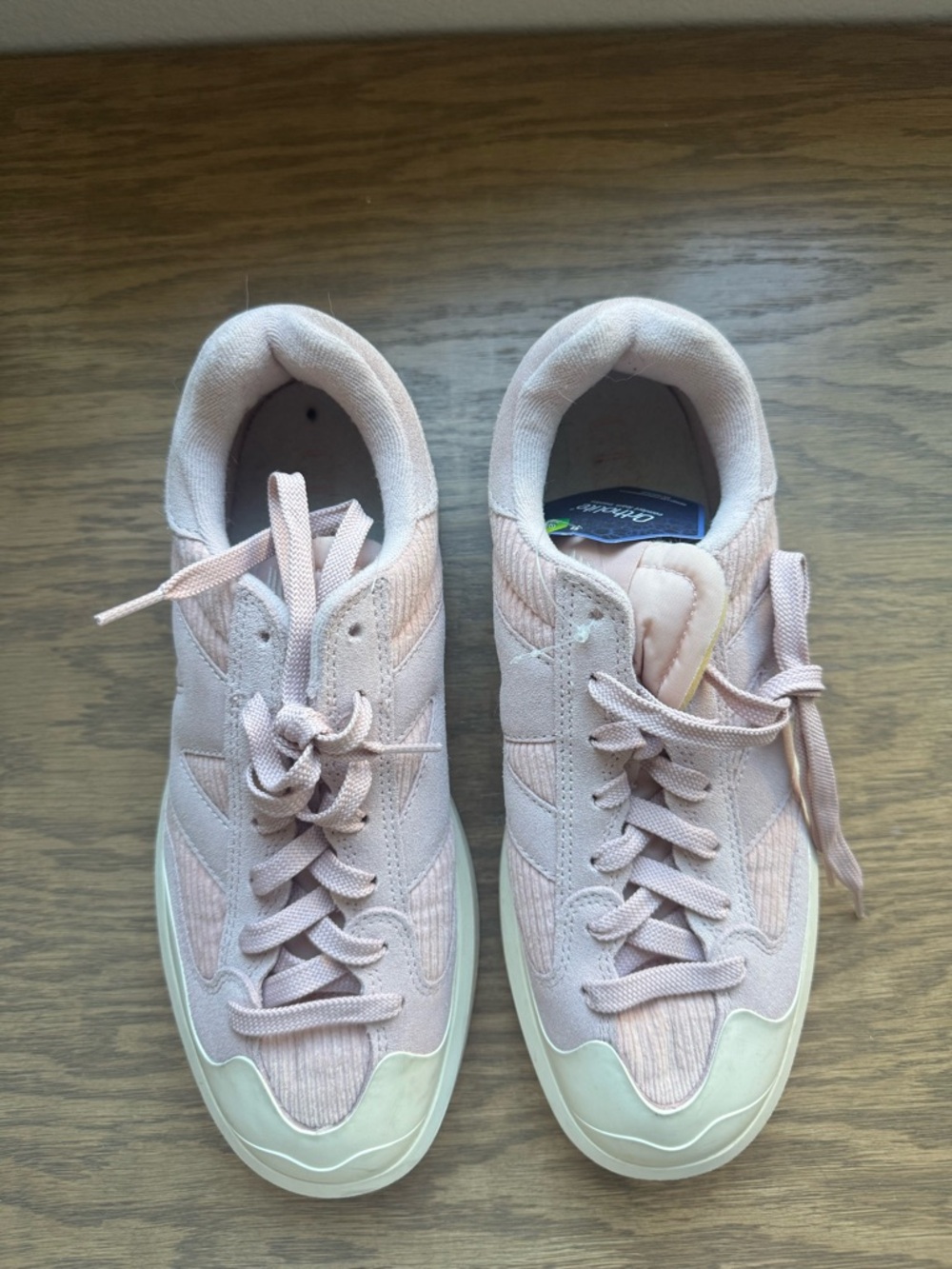 New Balance CT302 Pink Corduroy Sneakers - Picture 6 of 9
